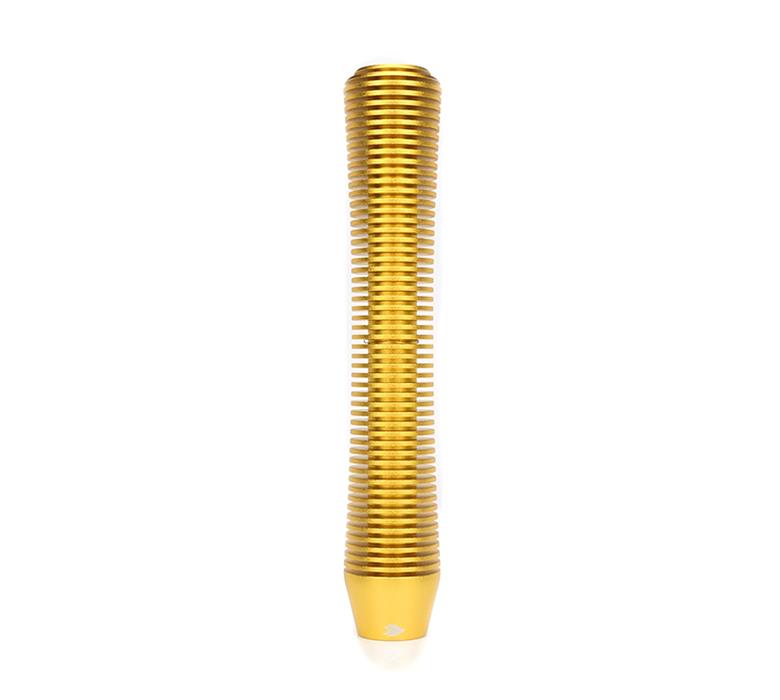 NRG Shift Knob Heat Sink Curved Long Gold thumbnail 3