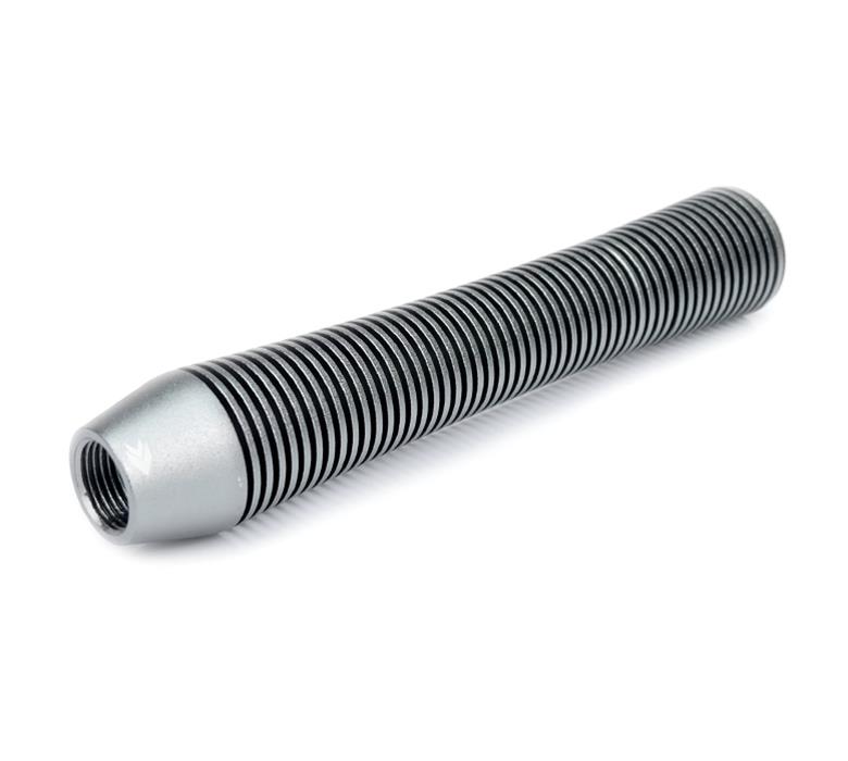 NRG Shift Knob Heat Sink Curved Long Gunmetal
