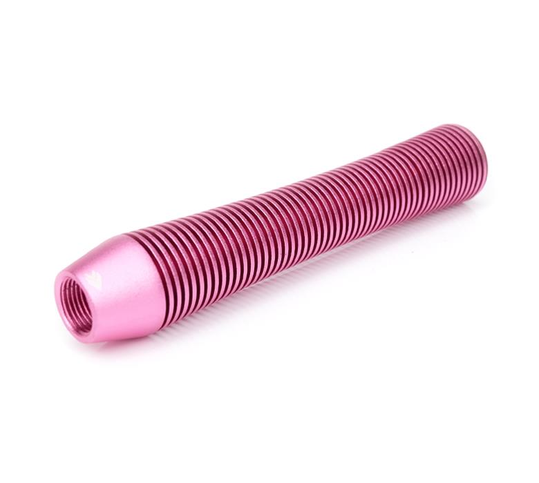 NRG Shift Knob Heat Sink Curved Long Pink thumbnail 2