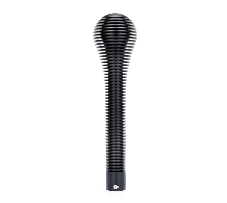 NRG Shift Knob Heat Sink Bubble Head Long Black thumbnail 3