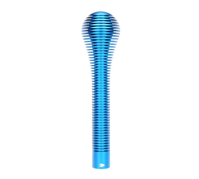 NRG Shift Knob Heat Sink Bubble Head Long Blue thumbnail 3