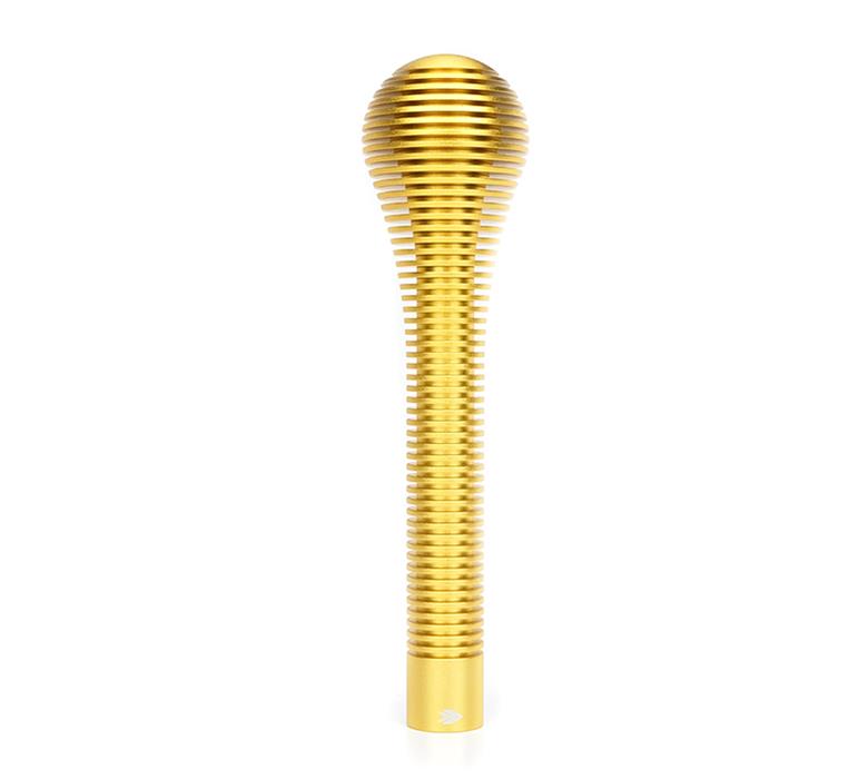 NRG Shift Knob Heat Sink Bubble Head Long Gold thumbnail 3