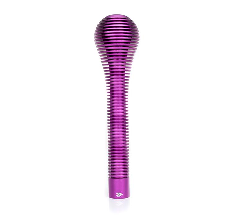 NRG Shift Knob Heat Sink Bubble Head Long Purple thumbnail 3