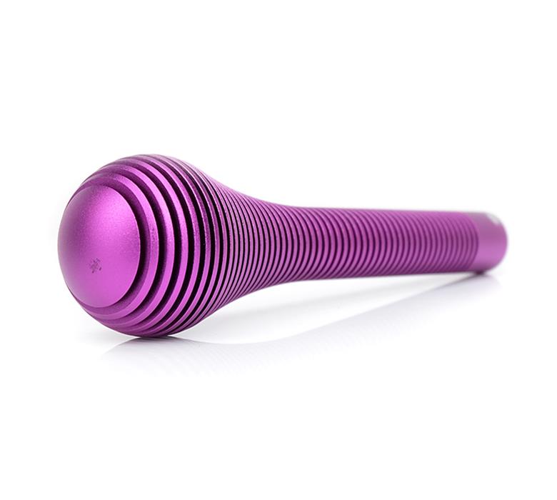 NRG Shift Knob Heat Sink Bubble Head Long Purple thumbnail 2
