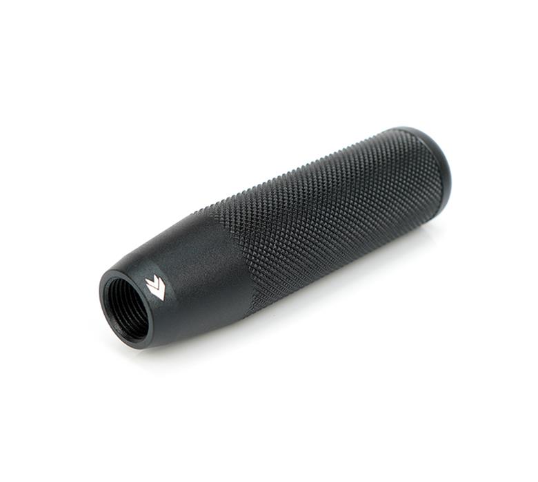 NRG Shift Knob Knurl Hidden Gem Short Black thumbnail 2