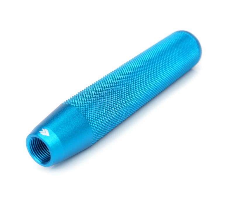 NRG Shift Knob Knurl Hidden Gem Long Blue thumbnail 2