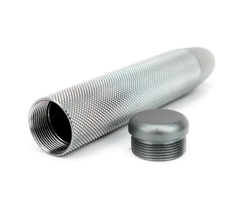 NRG Shift Knob Knurl Hidden Gem Long Gunmetal