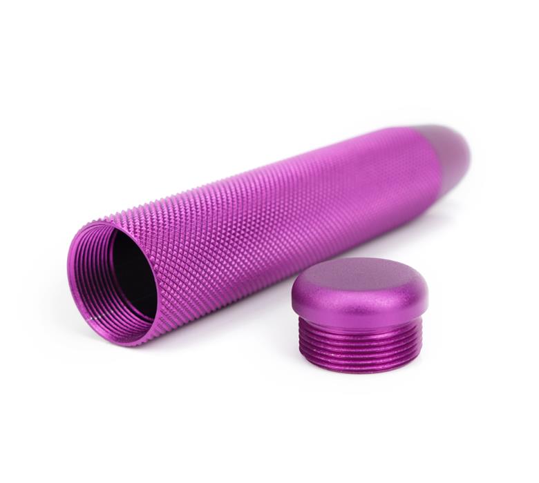 NRG Shift Knob Knurl Hidden Gem Long Purple