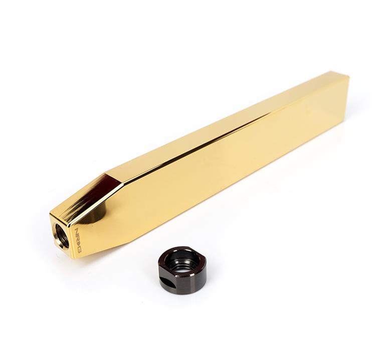 NRG B.A.J Tall Shift Knob Chrome Gold M10X1.25