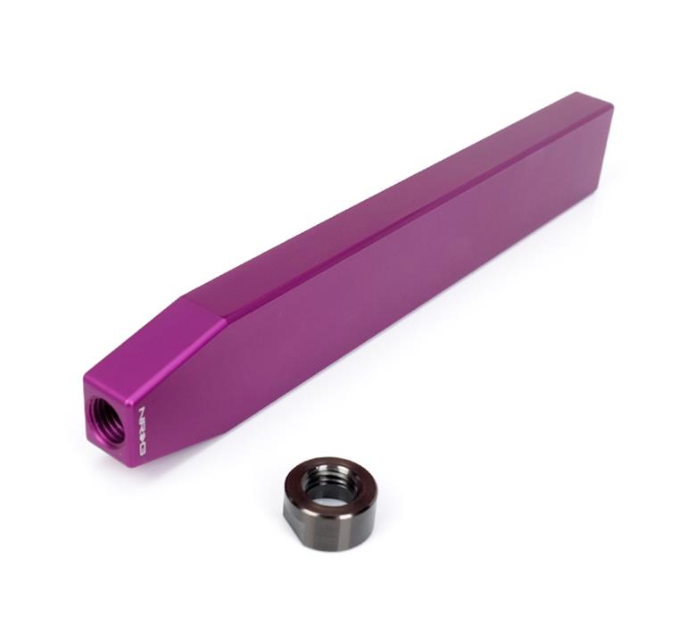 NRG B.A.J Tall Shift Knob Purple M10X1.25