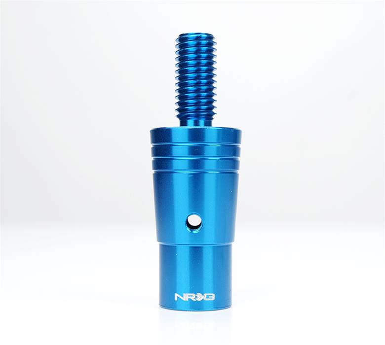 NRG 14mm Euro Aluminum Adapter w/ M10x1.5 Thread Pitch - Blue thumbnail 3