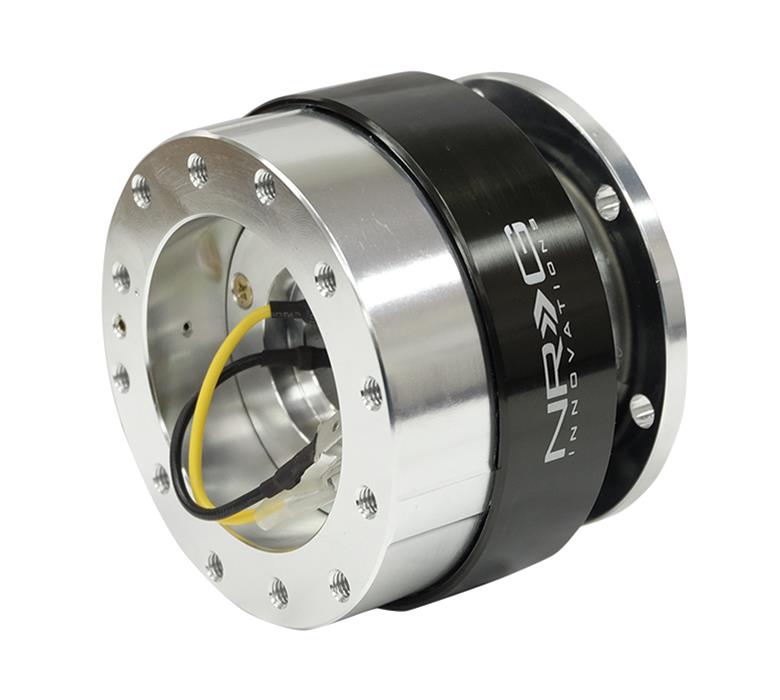 NRG Quick Release Gen 1.5 - Silver Body / Black Chrome Ring thumbnail 2