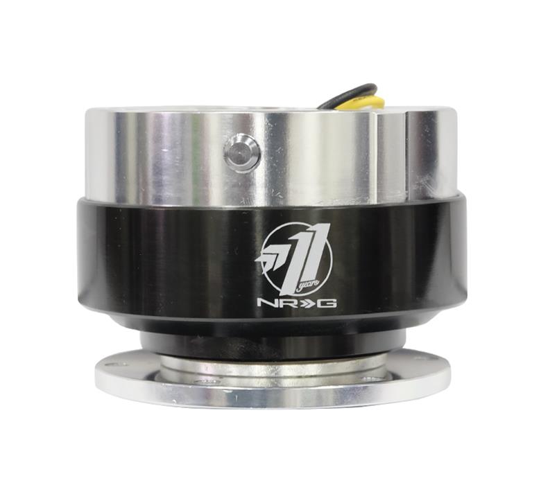NRG Quick Release Gen 1.5 - Silver Body / Black Chrome Ring thumbnail 4