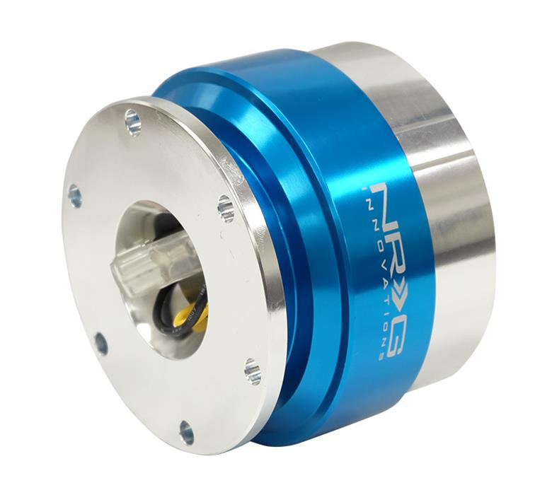 NRG Quick Release - Black Body/ Blue Chrome Ring thumbnail 4