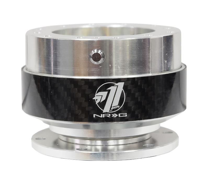 NRG Quick Release Gen 1.5 - Black Body / Carbon Fiber Ring thumbnail 2