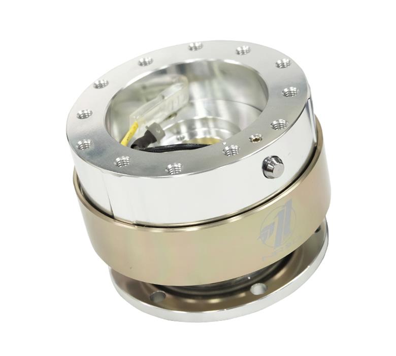 NRG Quick Release Gen 1.5 - Silver Body / Titanium Chrome Ring thumbnail 4