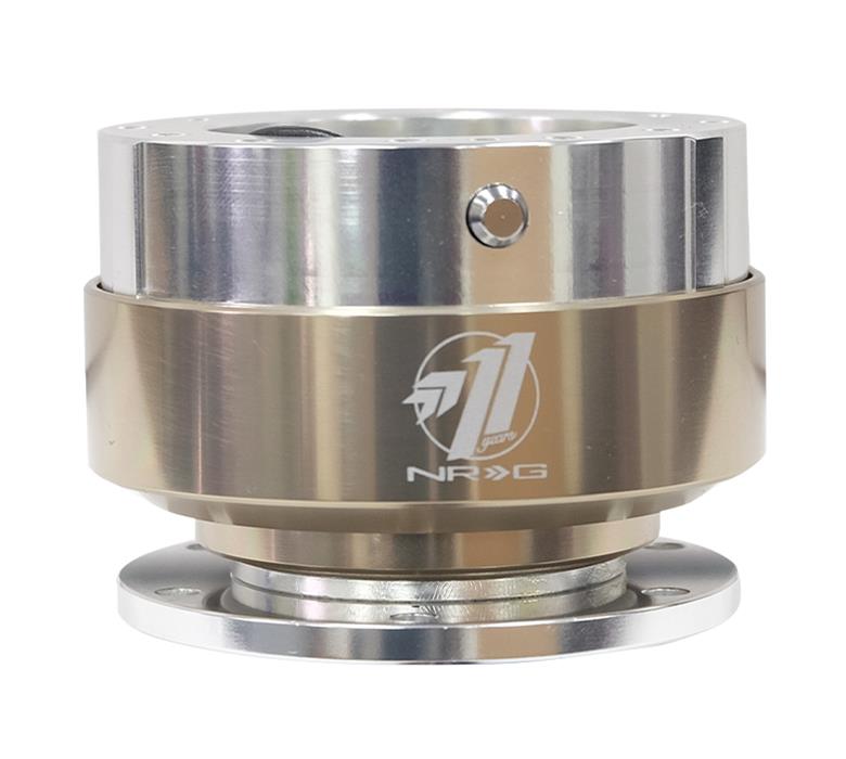 NRG Quick Release Gen 1.5 - Silver Body / Titanium Chrome Ring thumbnail 2