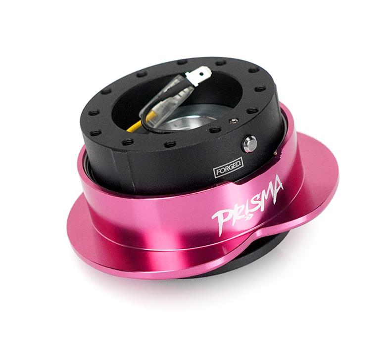 NRG Heart Quick Release Kit Gen 143 - Black Body / Pink Heart Ring thumbnail 2