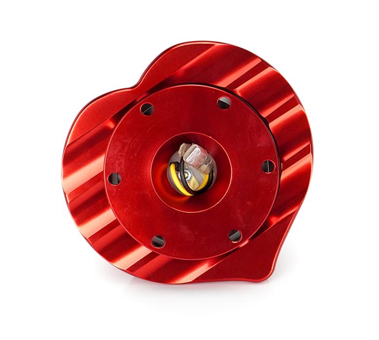 NRG Heart Quick Release Kit Gen 143 - Red Body / Red Heart Ring thumbnail 2