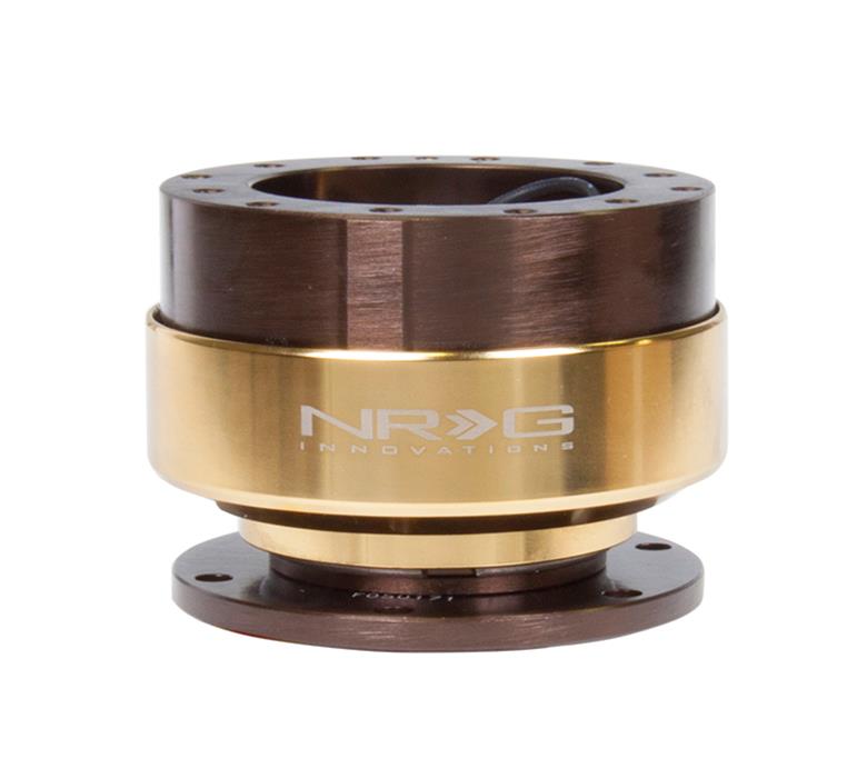 NRG Quick Release Gen 2.0 - Bronze Body / Chrome Gold Ring thumbnail 3