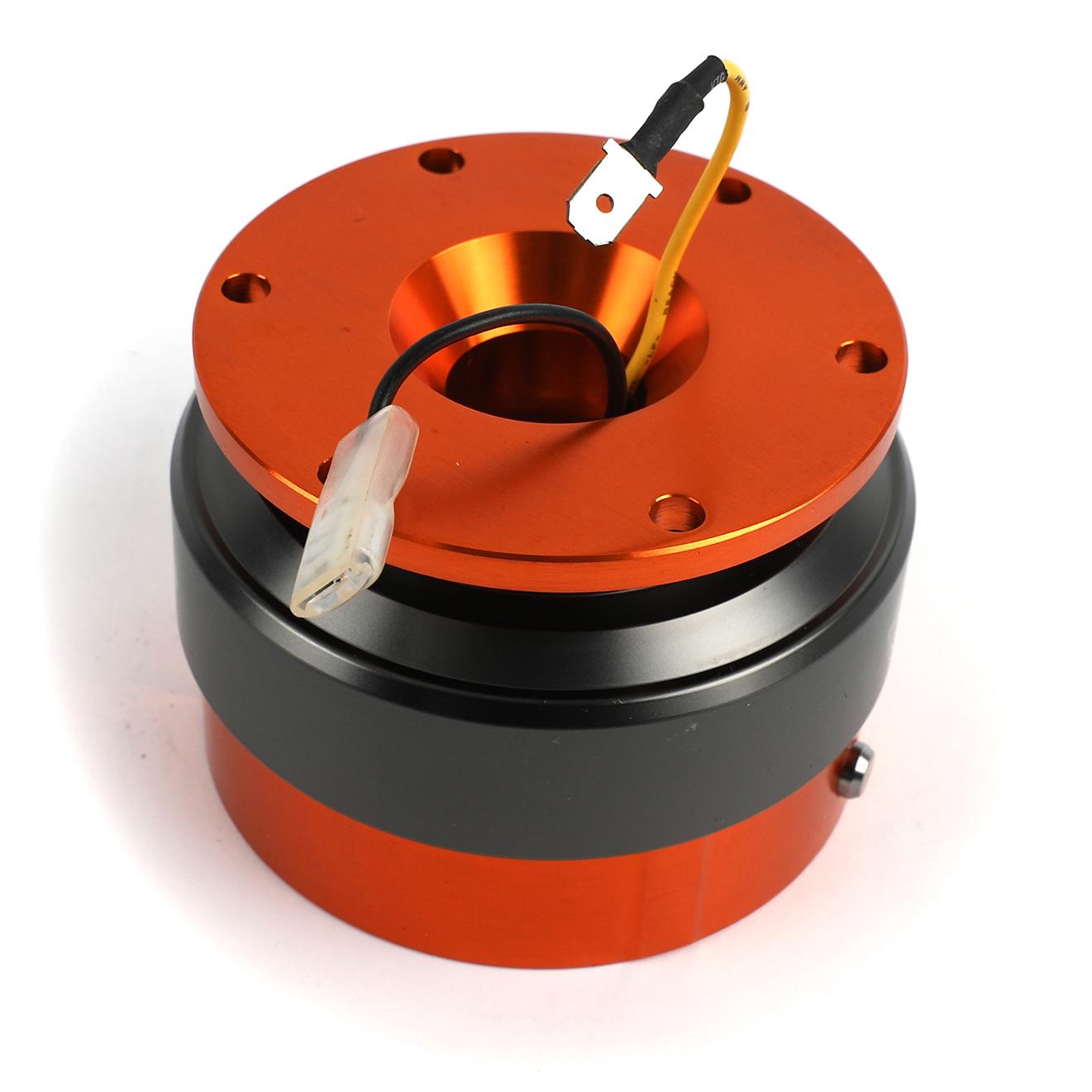 NRG Quick Release Gen 2.0 - Orange Body / Titanium Chrome Ring thumbnail 3