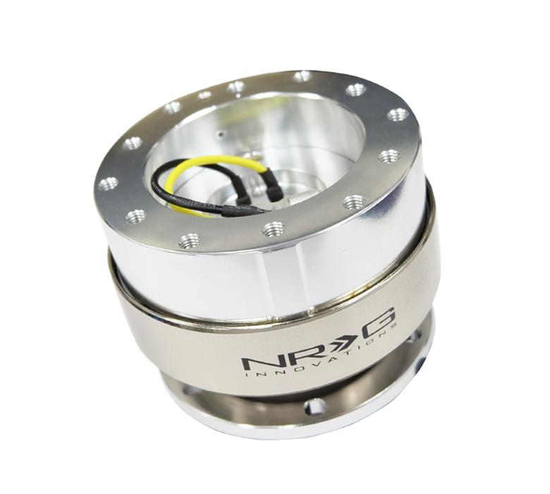 NRG Quick Release Gen 2.0 - Silver Shiny Body / Brushed Silver Ring thumbnail 4