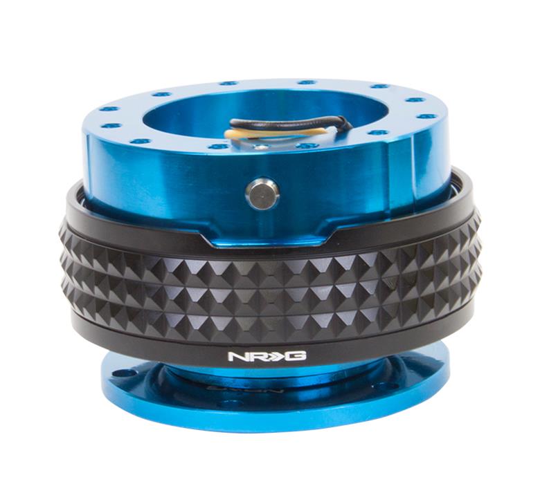 NRG Quick Release Kit - Pyramid Edition - Blue Body / Black Pyramid Ring thumbnail 2