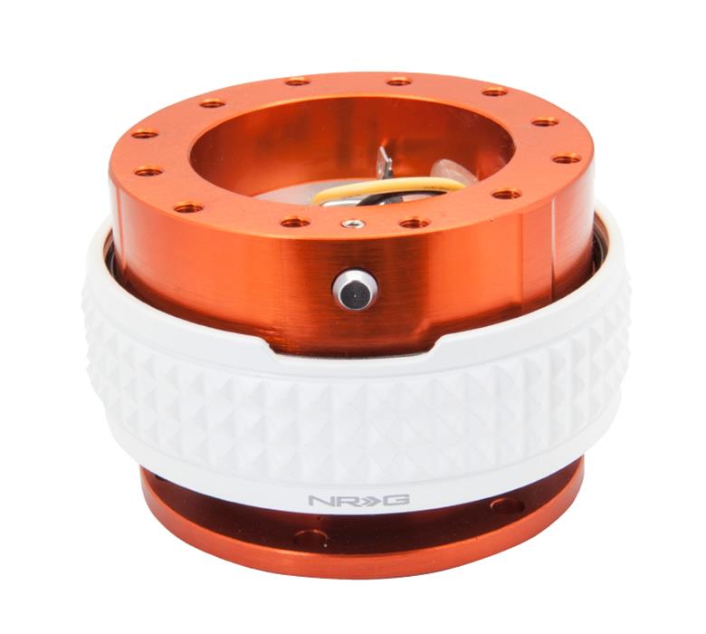 NRG Quick Release Kit - Pyramid Edition - Orange Body / Glow In The Dark Pyramid Ring thumbnail 2