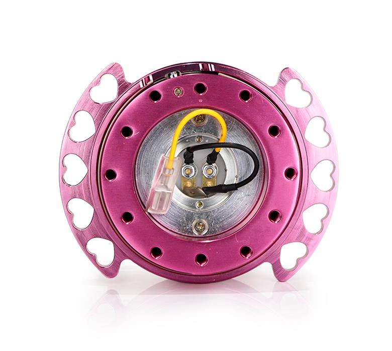 NRG Innovations SRK-222PK-PK NRG Heart Cutout Quick-Releases