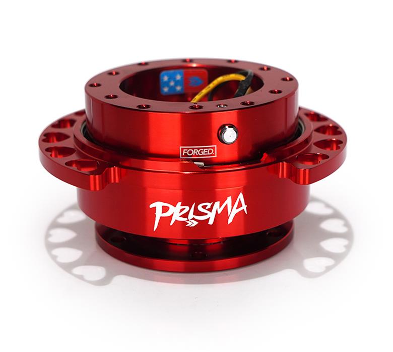 NRG Quick Release Kit - Red Body/ Red Heart Cutout Ring thumbnail 3