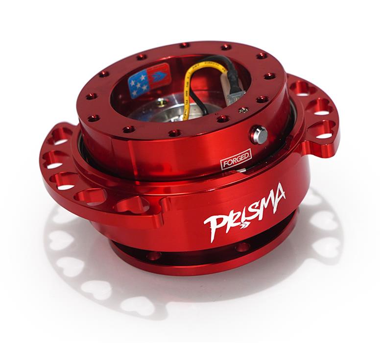 NRG Quick Release Kit - Red Body/ Red Heart Cutout Ring thumbnail 2