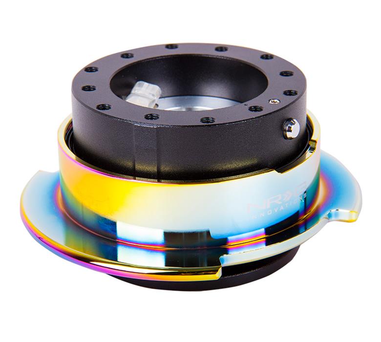 NRG Quick Release Gen 2.5 - Black Body / Neochrome Ring thumbnail 2