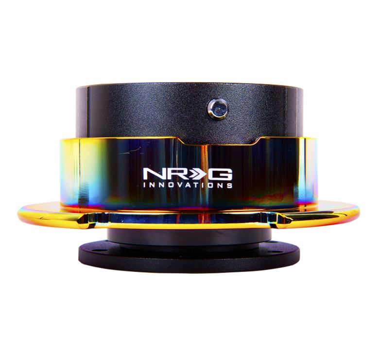 NRG Quick Release Gen 2.5 - Black Body / Neochrome Ring thumbnail 3