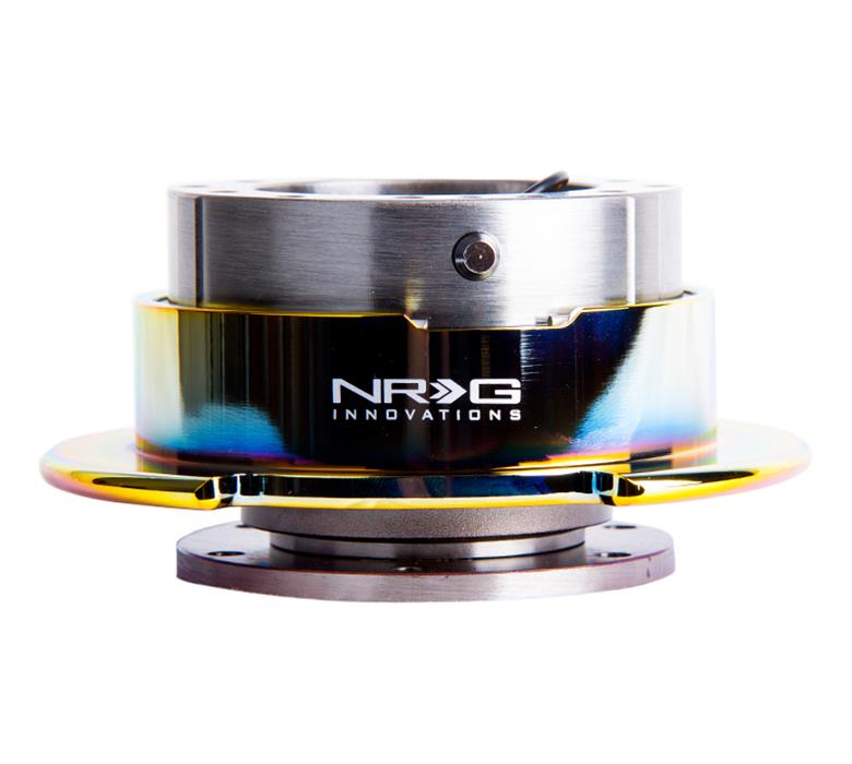NRG Quick Release Gen 2.5 - Gunmetal Body / Neochrome Ring thumbnail 3