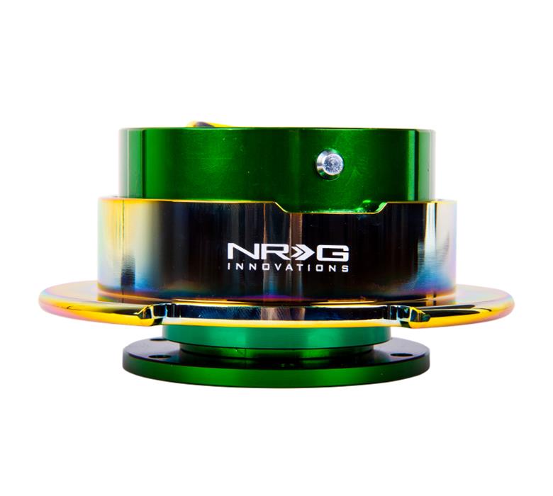 NRG Quick Release Gen 2.5 - Green Body / Neochrome Ring thumbnail 3