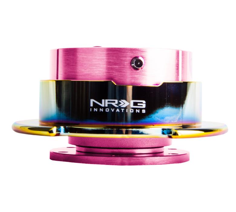 NRG Quick Release Gen 2.5 - Pink Body / Neochrome Ring thumbnail 3