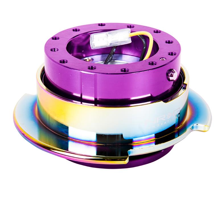 NRG Quick Release Gen 2.5 - Purple Body / Neochrome Ring thumbnail 2