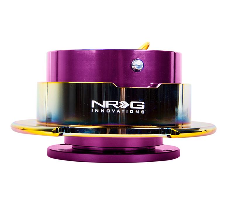NRG Quick Release Gen 2.5 - Purple Body / Neochrome Ring thumbnail 3