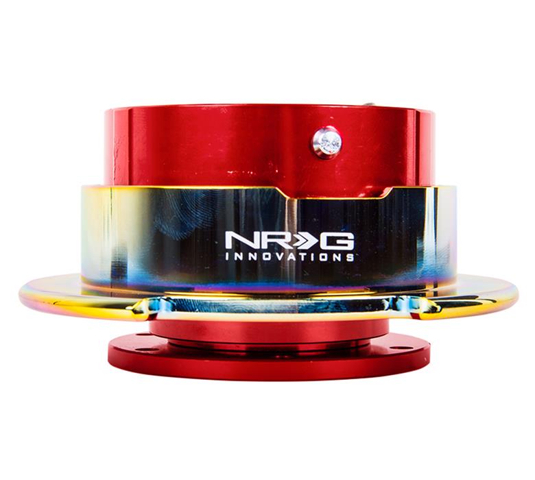 NRG Quick Release Gen 2.5 - Red Body / Neochrome Ring thumbnail 3