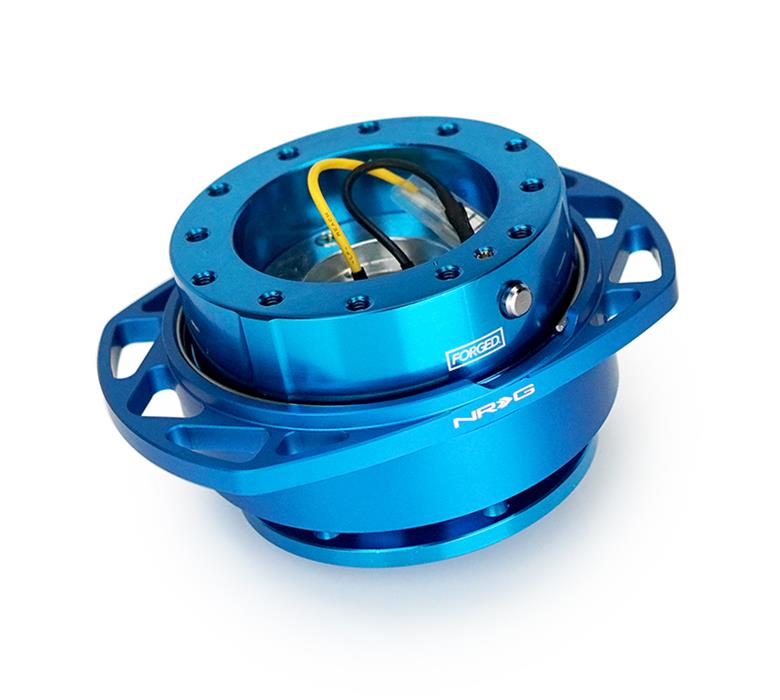 NRG Quick Release Kit Gen 257 - Blue Body / Blue Cutout Ring thumbnail 2