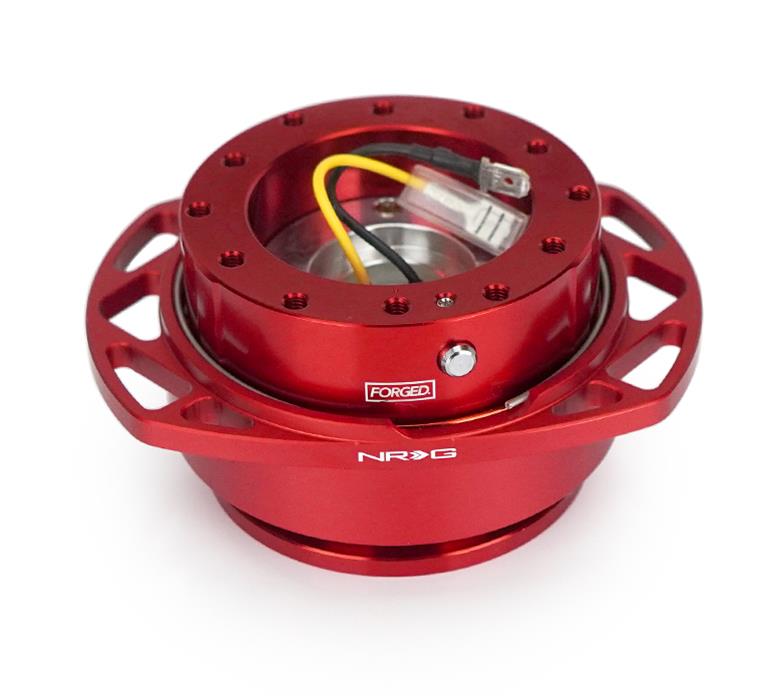 NRG Quick Release Kit Gen 257 - Red Body / Red Cutout Ring thumbnail 3