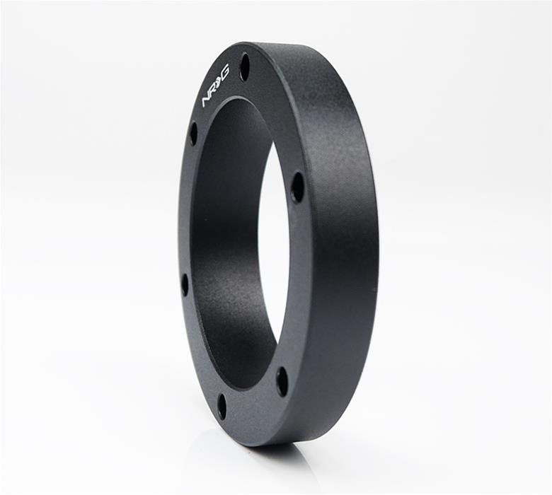 NRG Hub Spacer 1/2in. Not Threaded - Black thumbnail 4