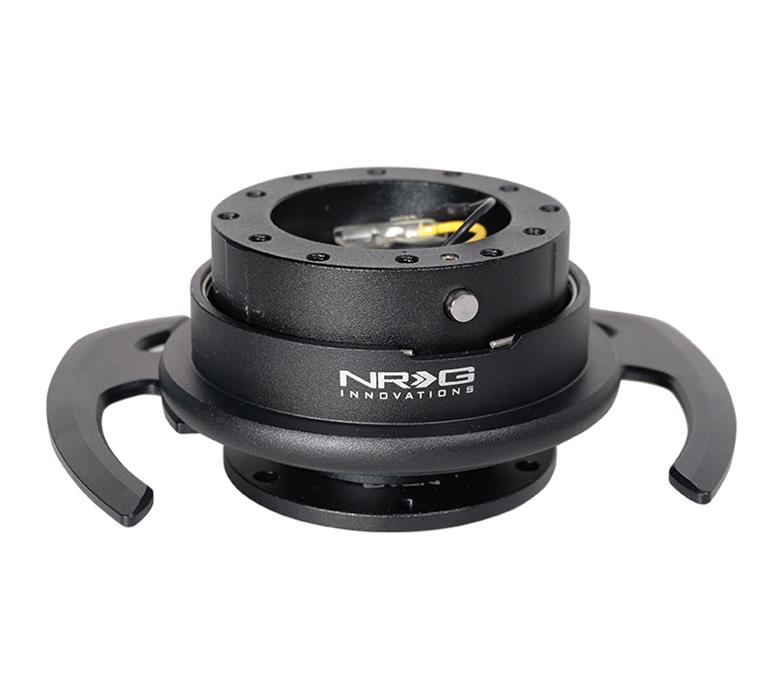 NRG Quick Release Kit Gen 4.0 - Black Body / Black Ring w/ Handles thumbnail 3