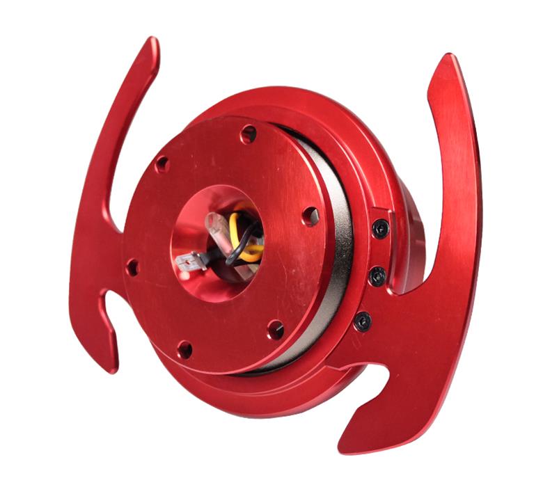 NRG Quick Release Kit Gen 4.0 - Red Body / Red Ring w/ Handles thumbnail 2