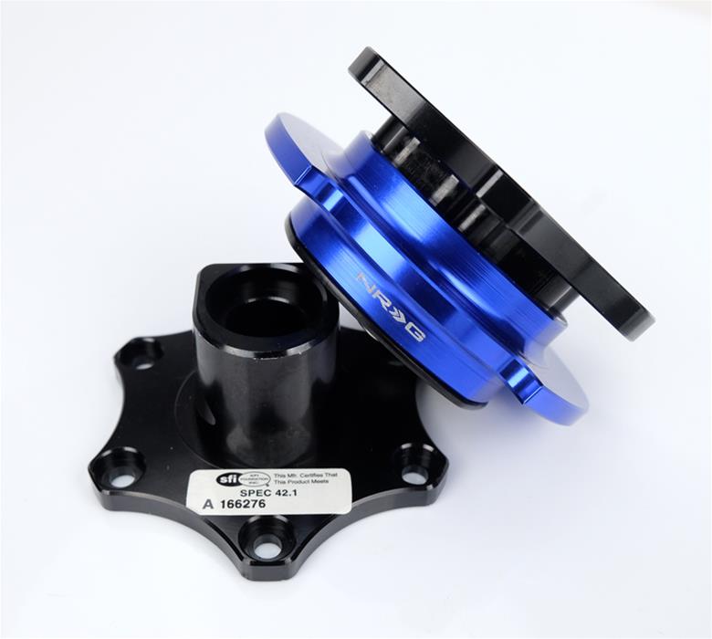 NRG Quick Release SFI SPEC 42.1 - Matte Black Body / Matte Black Ring