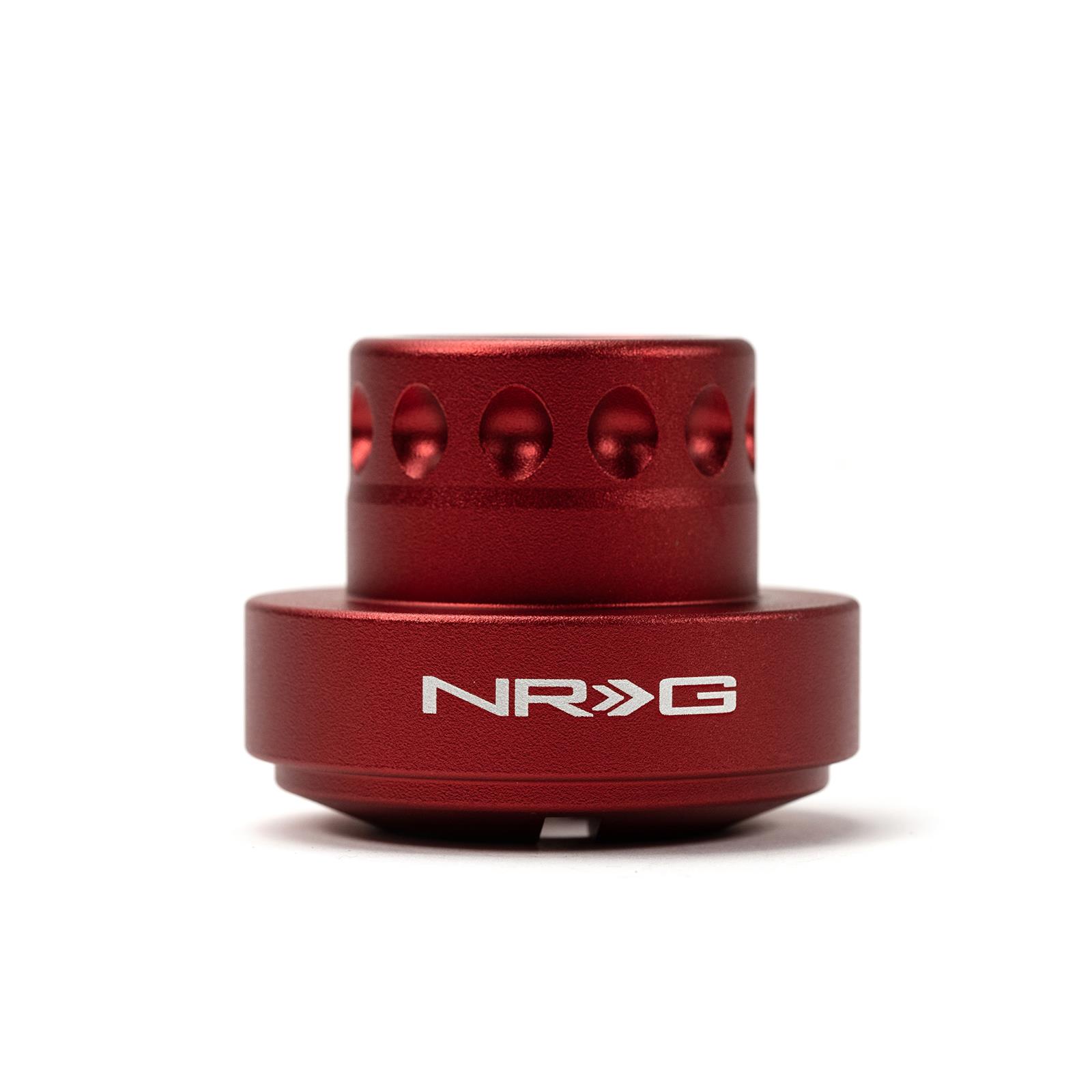 NRG Short Hub Adapter 96-00 Honda Civic / 94-02 Accord / 01-07 Fit - Matte Red thumbnail 2