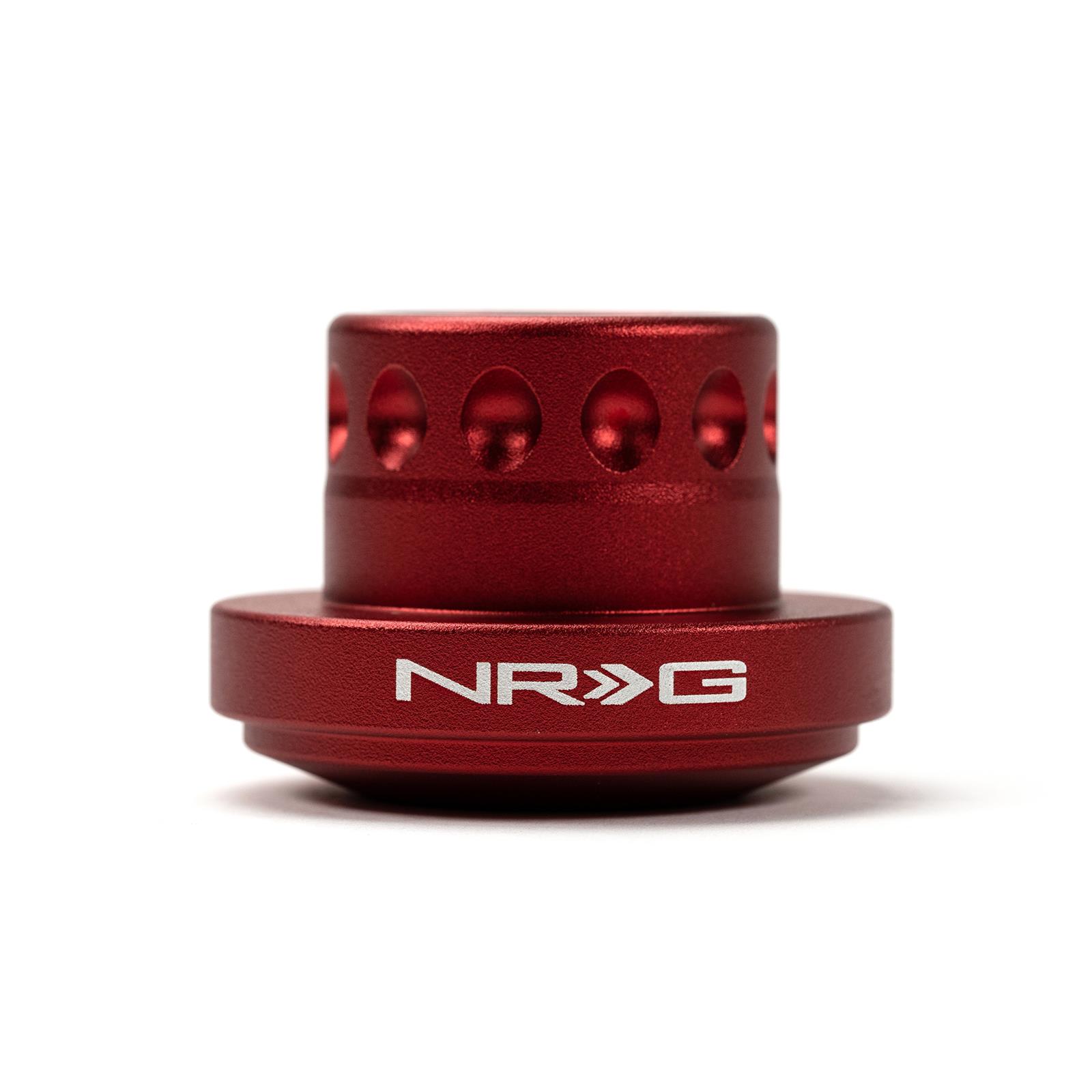 NRG Short Hub Adapter 90-93 Integra / 86-91 Honda CRX / Civic / 87-01 Prelude / 86-90 Accord - Red thumbnail 2
