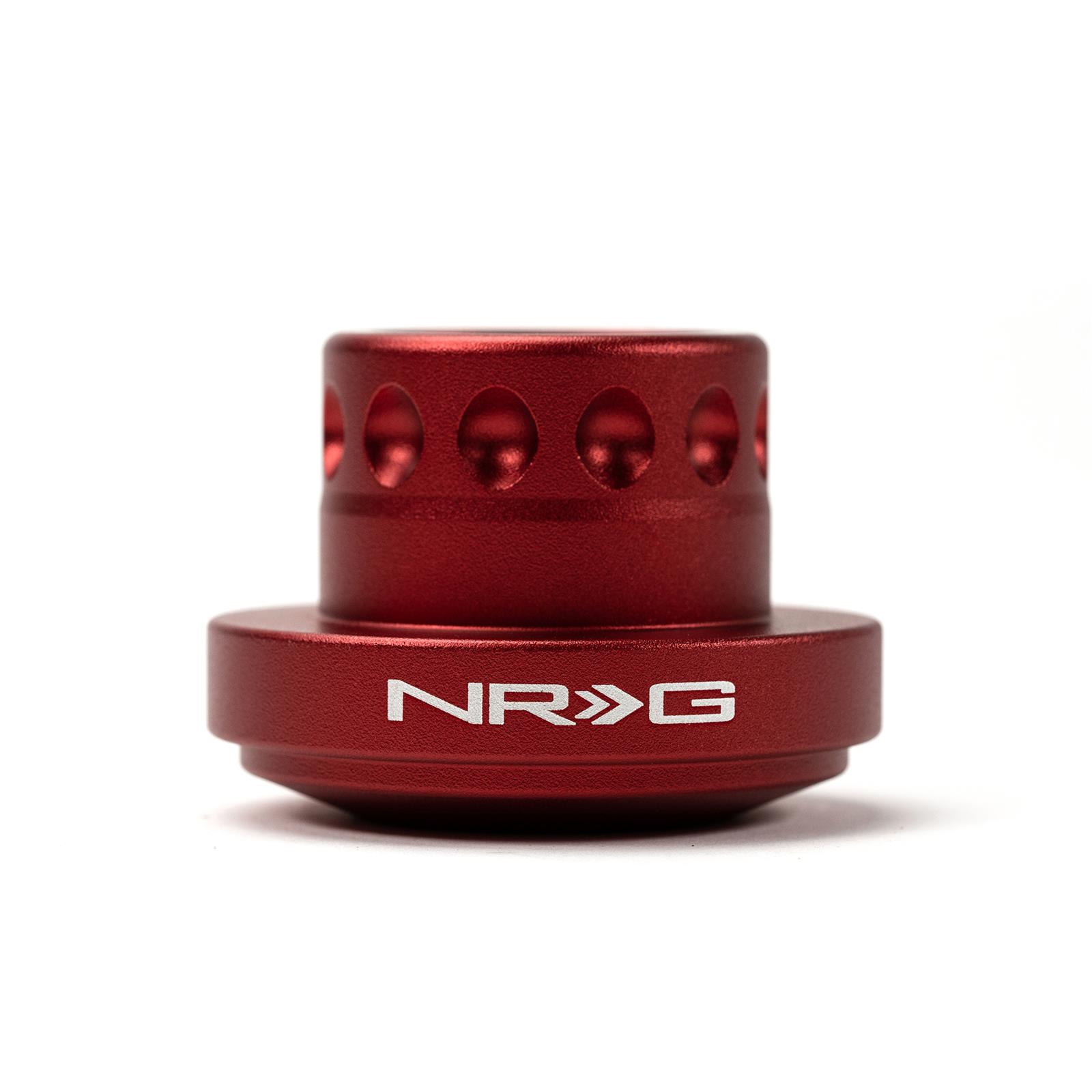NRG Short Hub Adapter 95-98 BMW M3/Z3 / 91-98 318/325/328 / 95-04 E39 (540) - Matte Red thumbnail 2