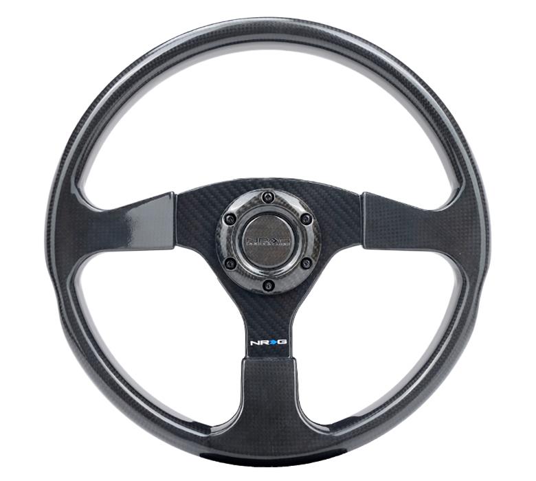 NRG Carbon Fiber Steering Wheel 350mm thumbnail 2