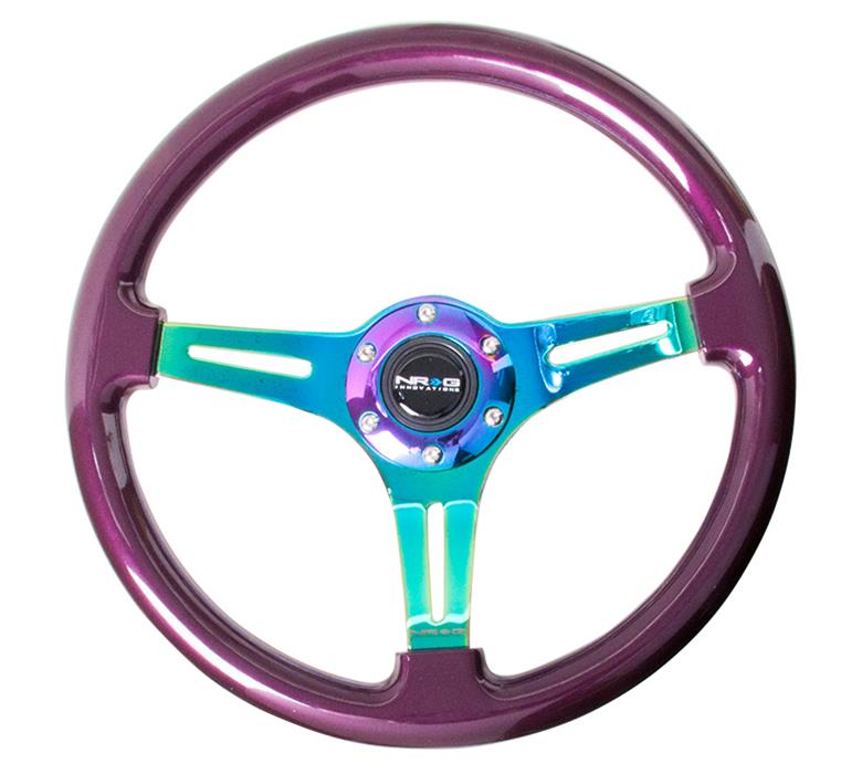 NRG Innovations ST015MCPP NRG Classic Woodgrain Steering Wheels